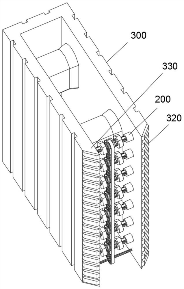 Integrated detachable assembly type T-shaped die wall and mounting method