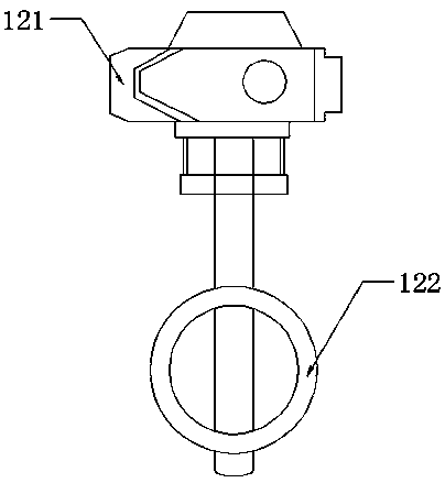 A flow storage separation quantitative constant temperature irrigation device