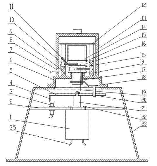 Engineering machinery rotation brush performance test apparatus and method thereof