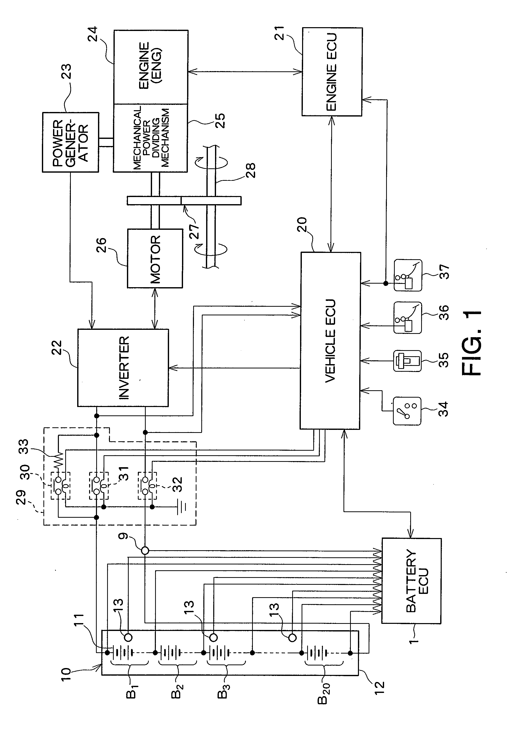 State judging device and control device of secondary battery