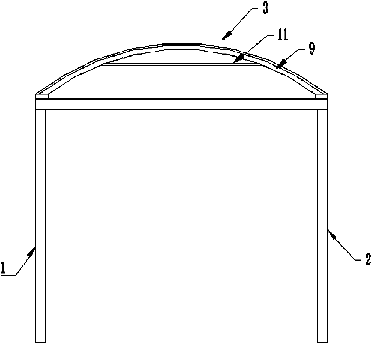 Weather-proof enclosure device for water-supply first-aid repair