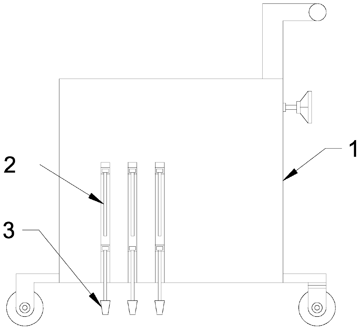 Agricultural punching machine