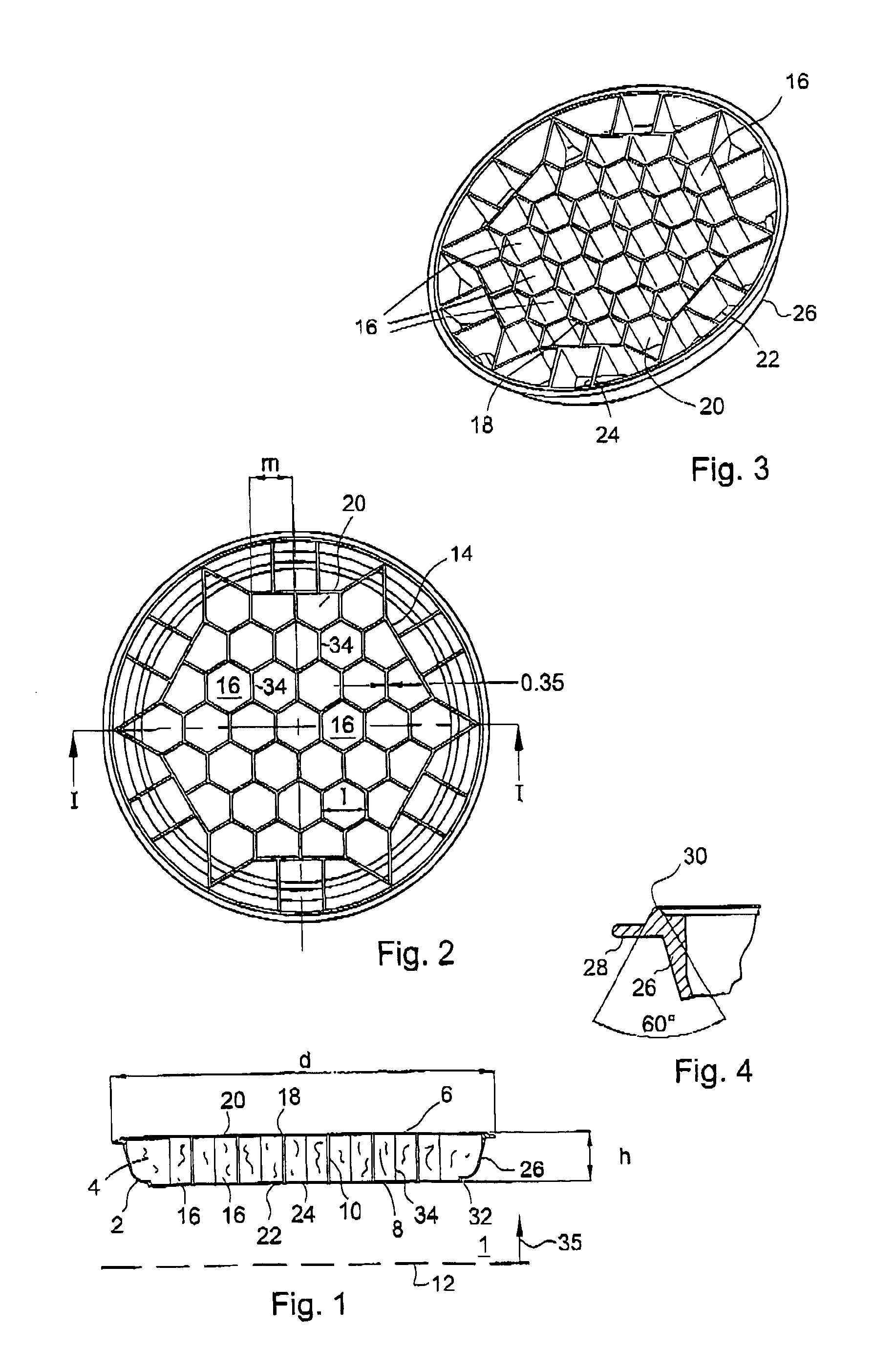 Form-retaining pad for preparing a beverage suitable for consumption