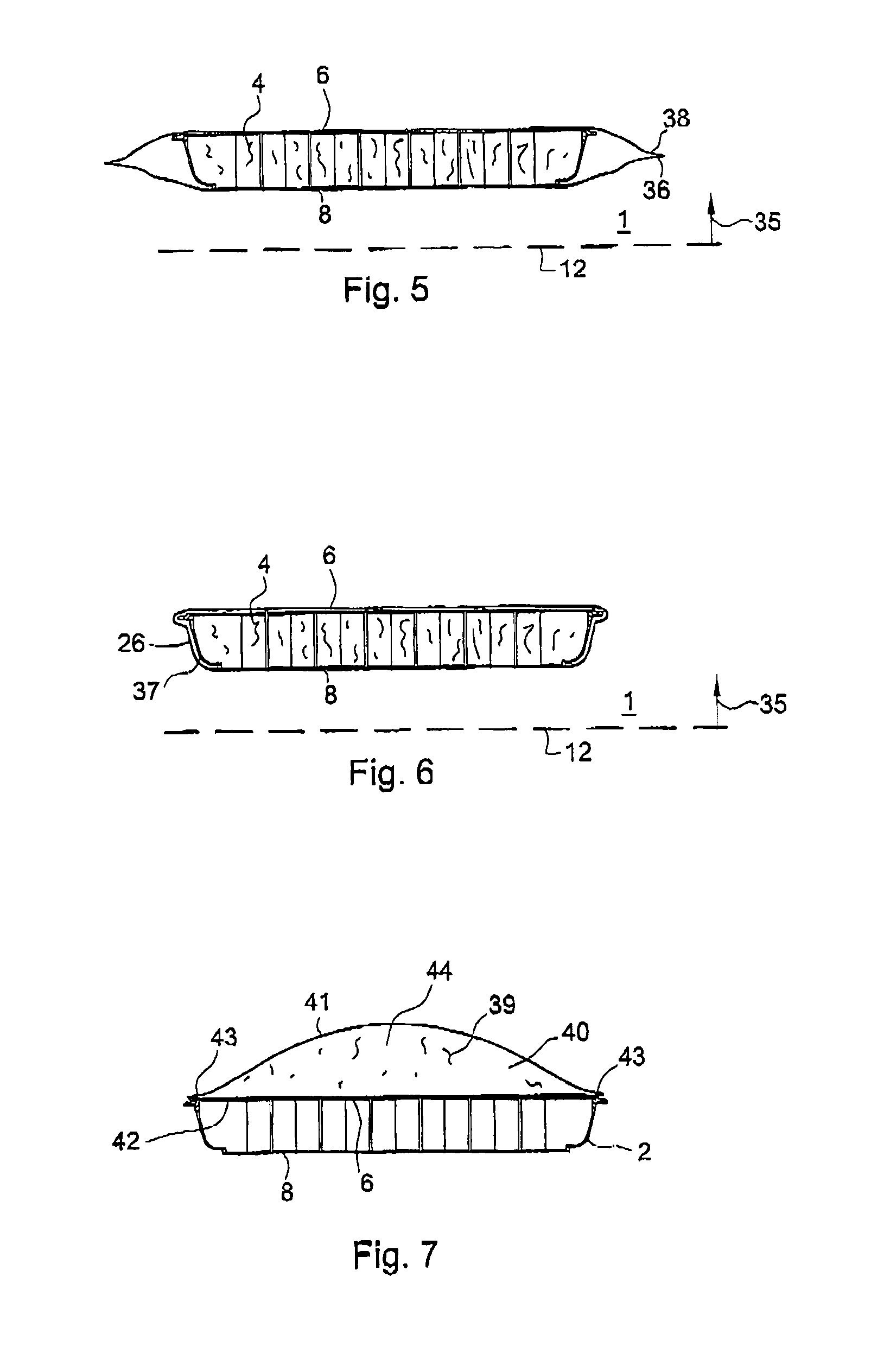 Form-retaining pad for preparing a beverage suitable for consumption