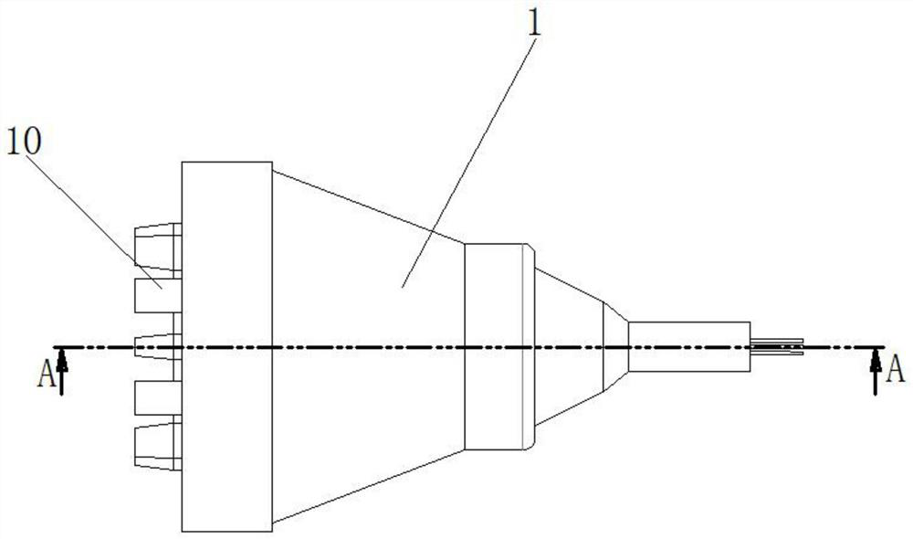 Industrial equipment connector with self-checking function