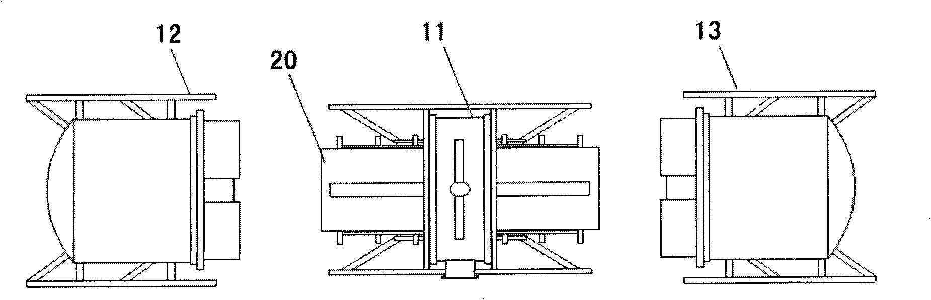 Plasma chemical vapor deposition vacuum apparatus for photovoltaic assembly scale manufacture