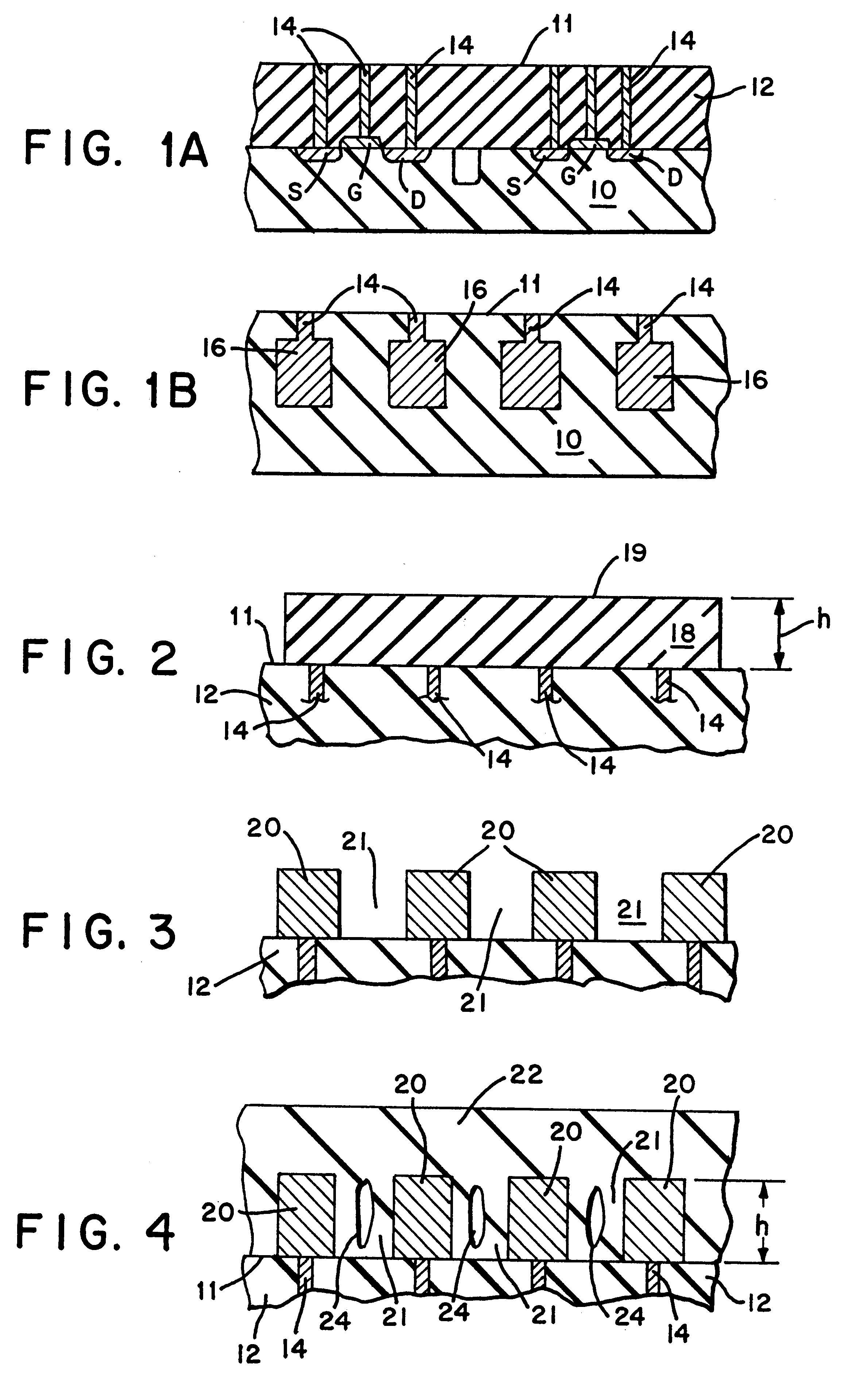 Method of implementing air-gap technology for low capacitance ILD in the damascene scheme