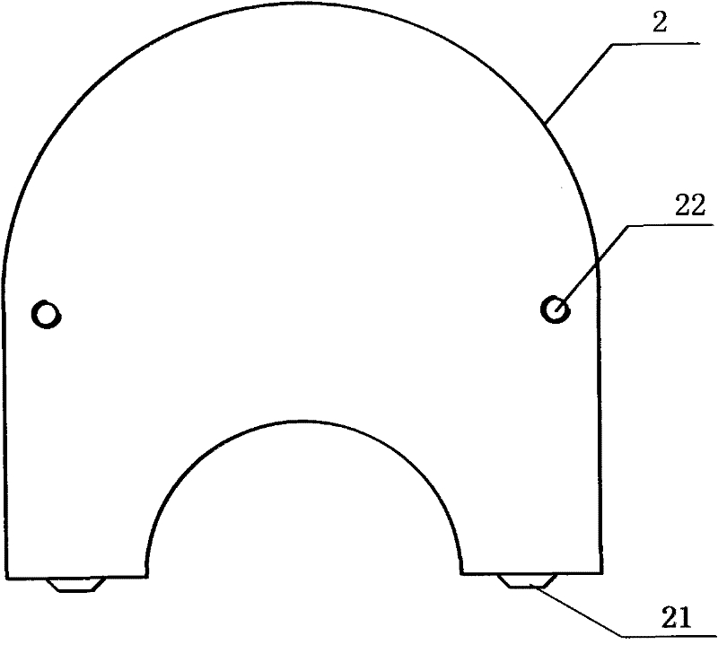 Fail-safe tooling for engine crankshaft thrust washer