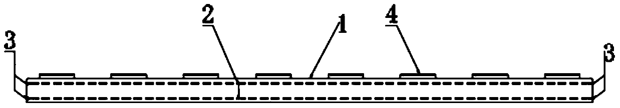 Track board based on distributed optical fiber monitoring