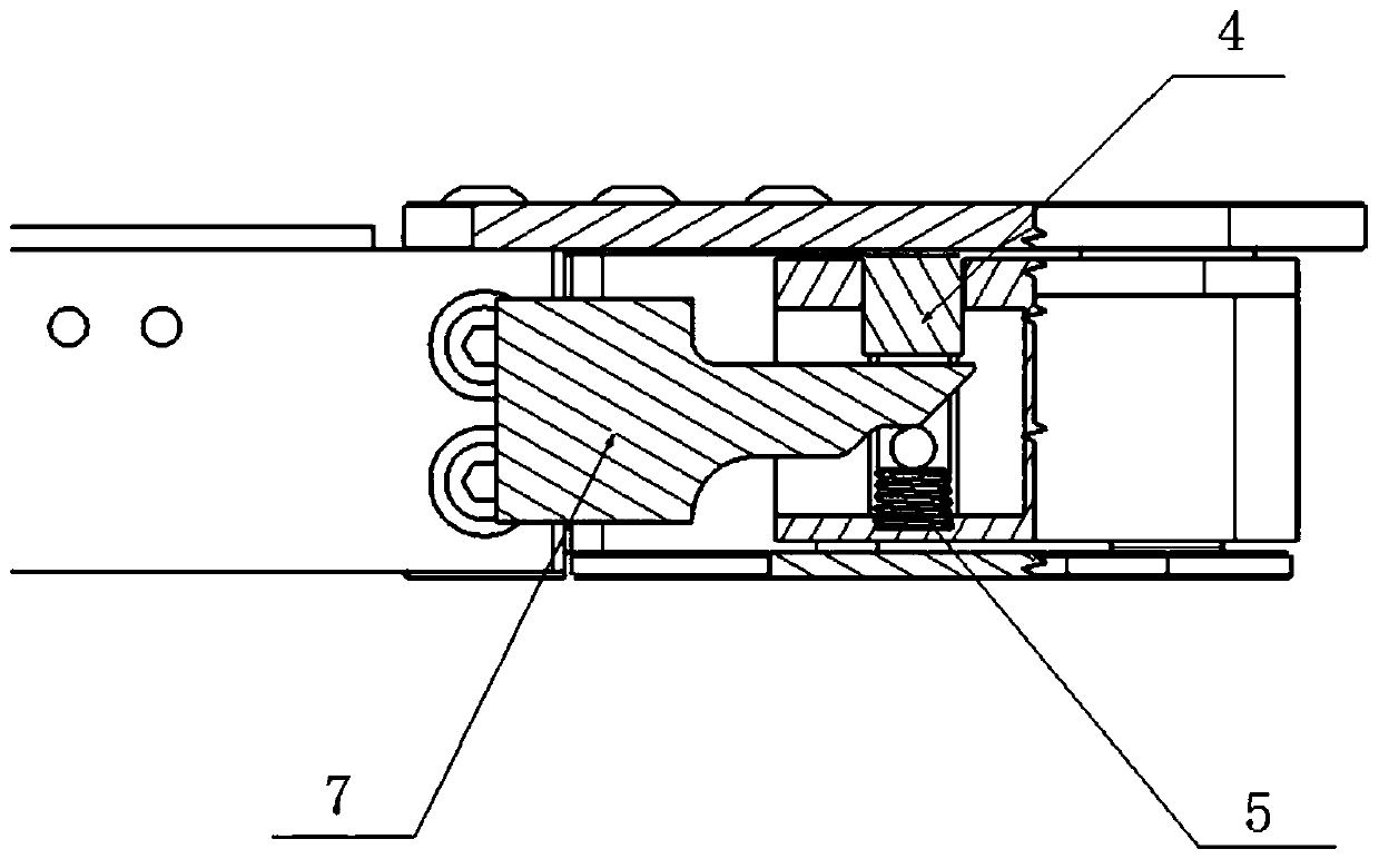 A composite mechanical lock structure