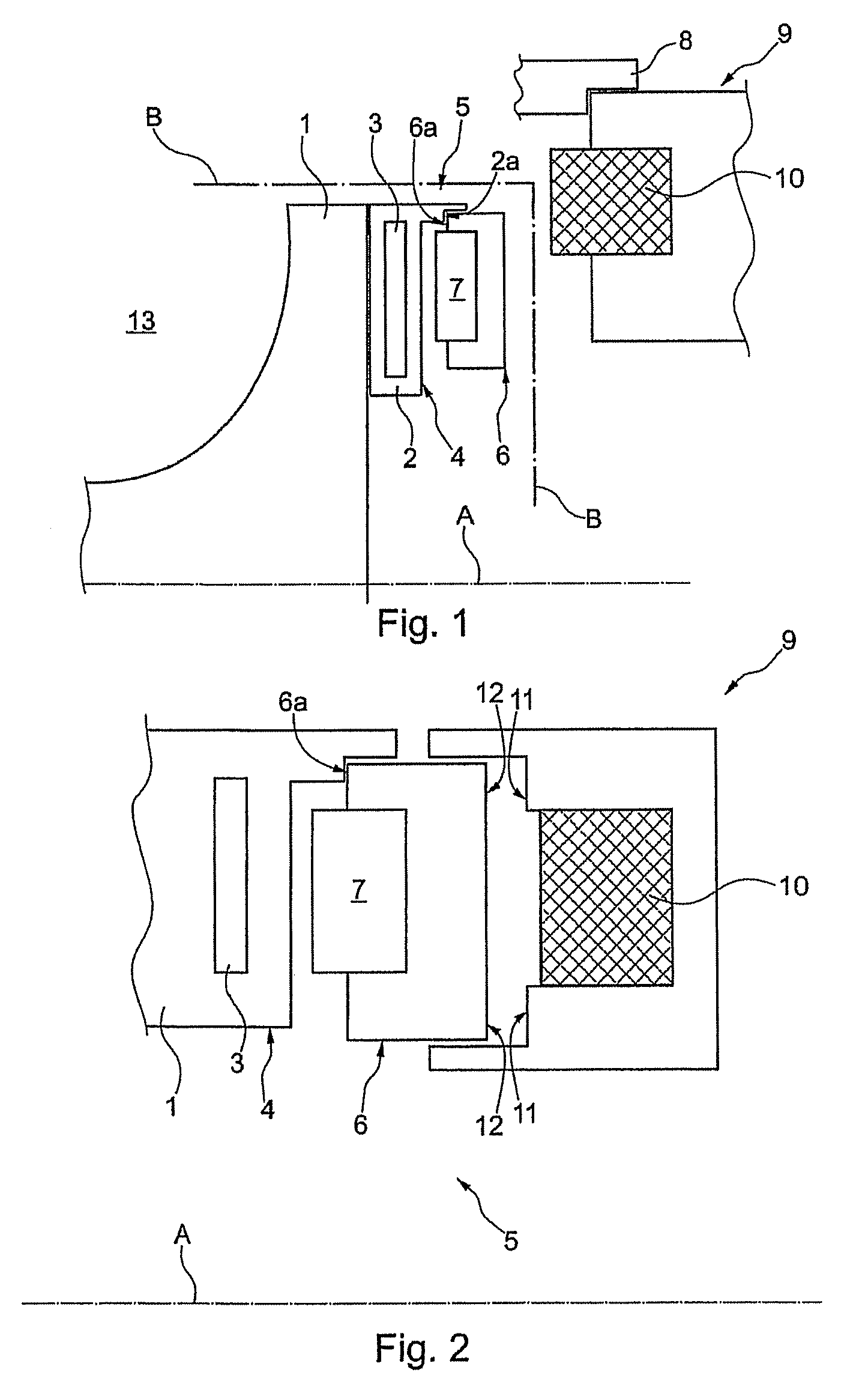 Liquid pump for an internal combustion engine and device for heating liquid