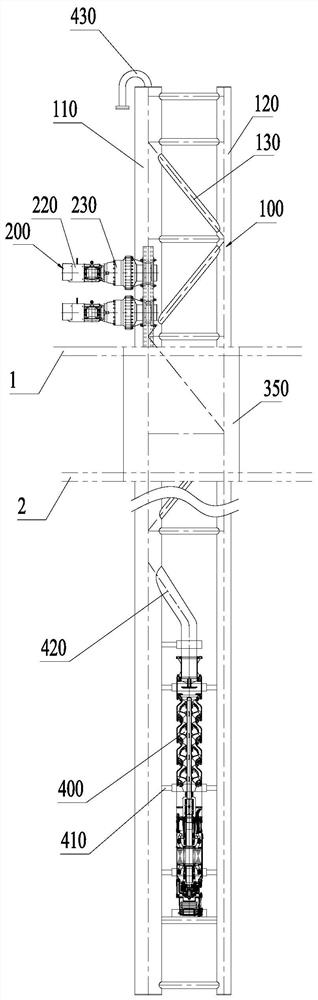 Seawater lifting device