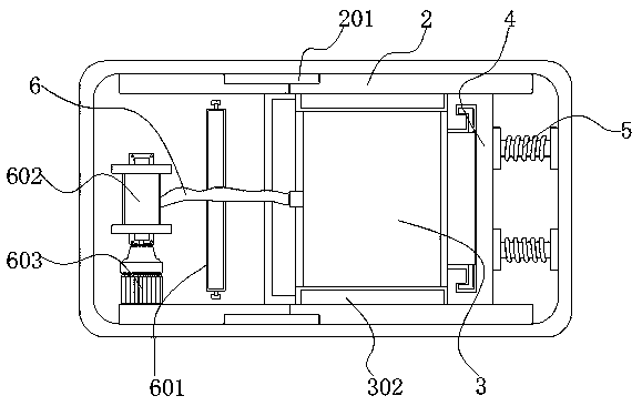 Steel plate outer surface salient point grinding device