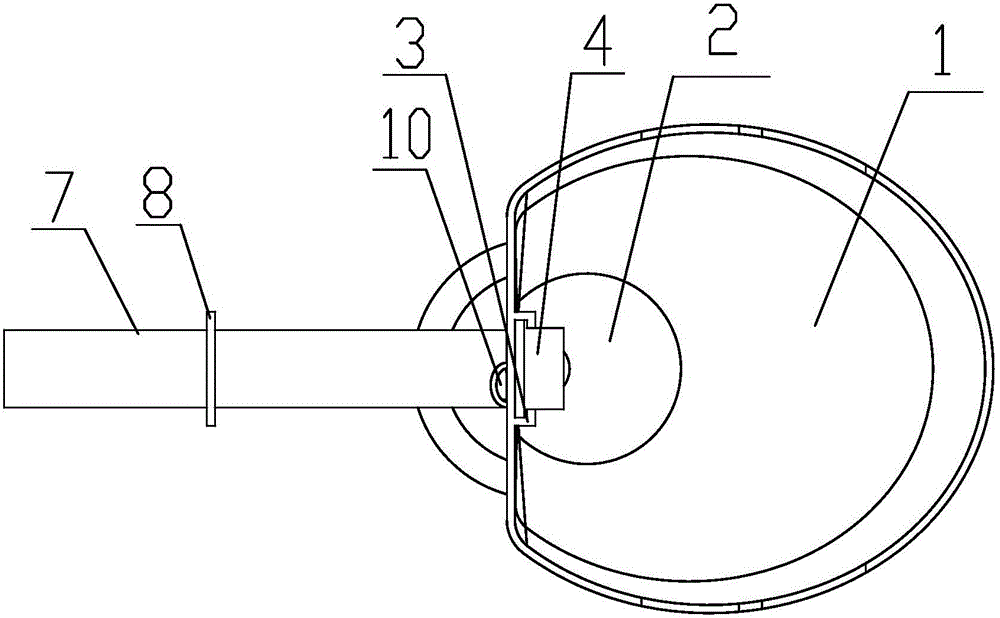 Automatic closing type midstream urine collector