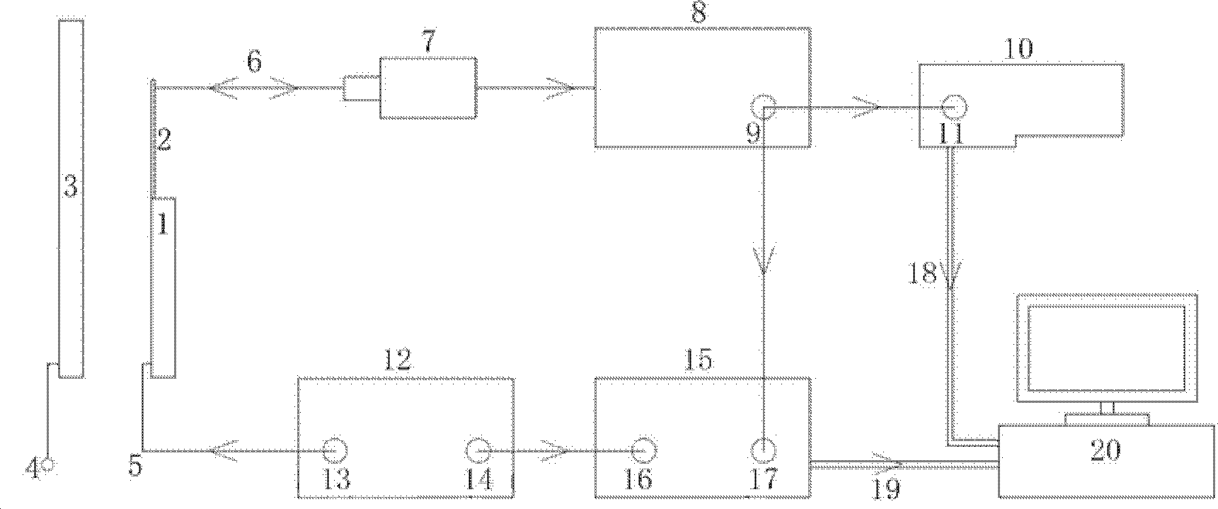 Resonance excitation method of micro-cantilever sensor