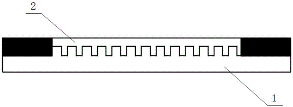 Optical driving flexible adjustable grating and preparation method thereof