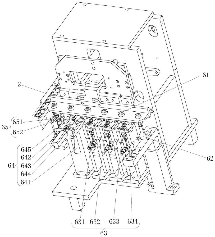 Chip capacitor packaging device