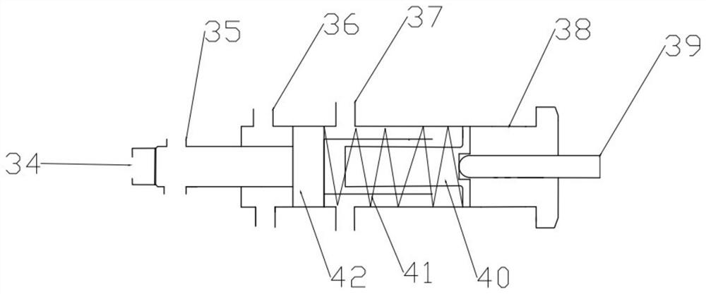 Differential pressure regulating valve dynamic performance test bench and measurement method thereof