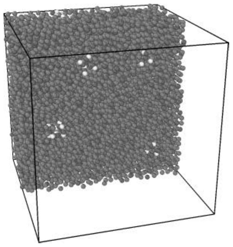 Oxygen-doped toughened aluminum-based amorphous composite material and preparation method thereof