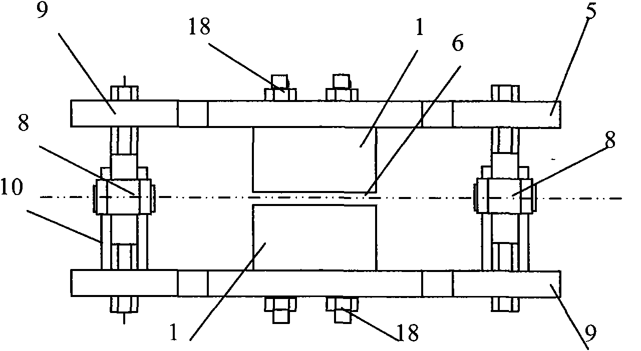 Anode conducting clamping fixture