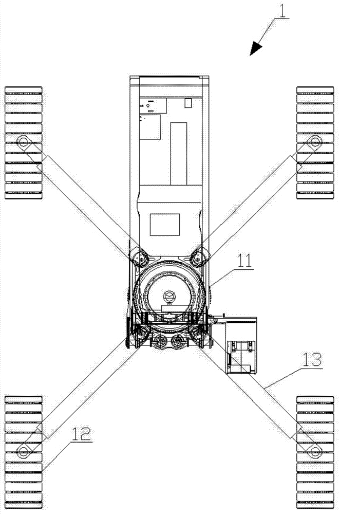 Engineering machinery and changeable track base plate device thereof