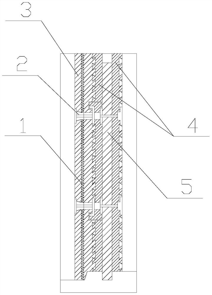 Building fully-prefabricated heat-preservation composite reinforced outer formwork and construction method thereof