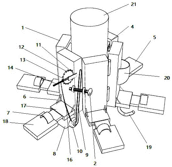 Multi-passenger electric pole climber