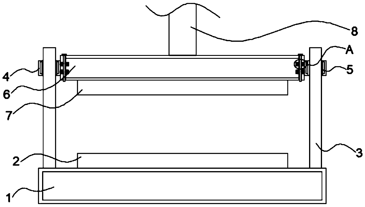 A mold clamping and positioning device for a wheel forming mold