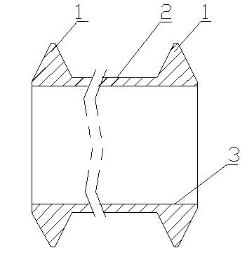 Rubber sealing gasket for assembling of mill liners and installation method thereof