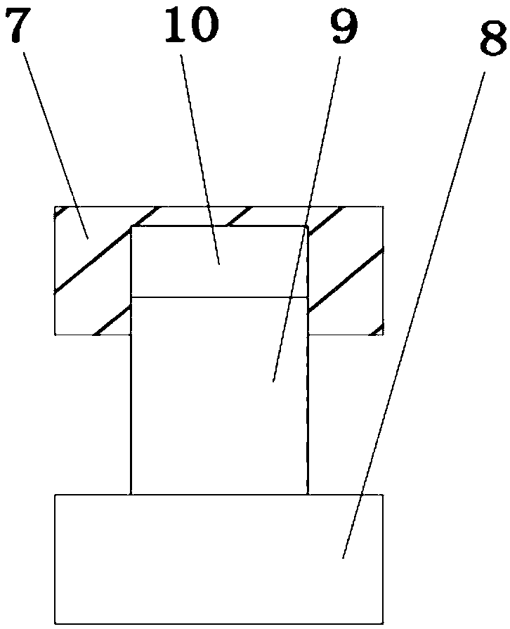 LED chip anti-breaking strength testing device