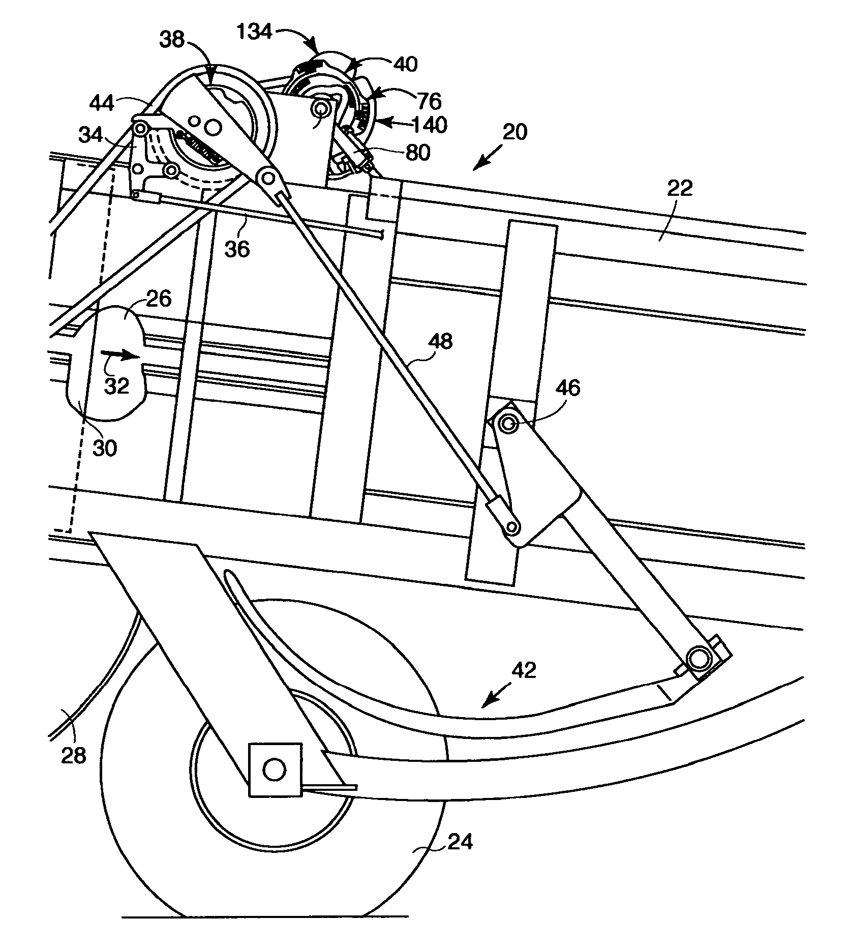 Double knotting system for an agricultural baler