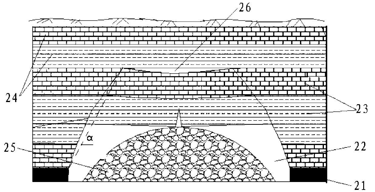 Method for reducing subsidence of stope overburden bed separation by grouting