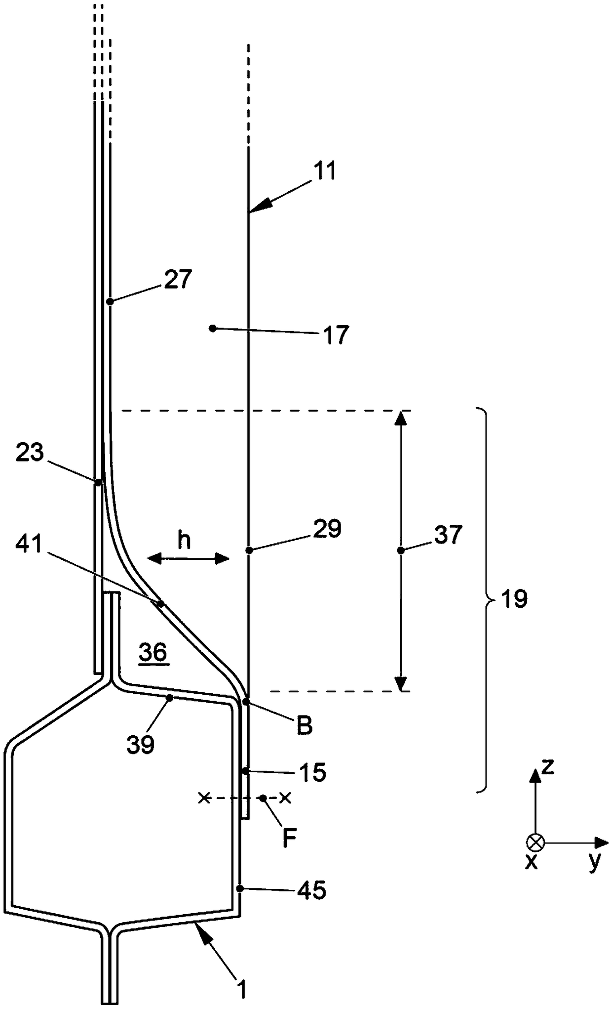 Vehicle body structure used for vehicle