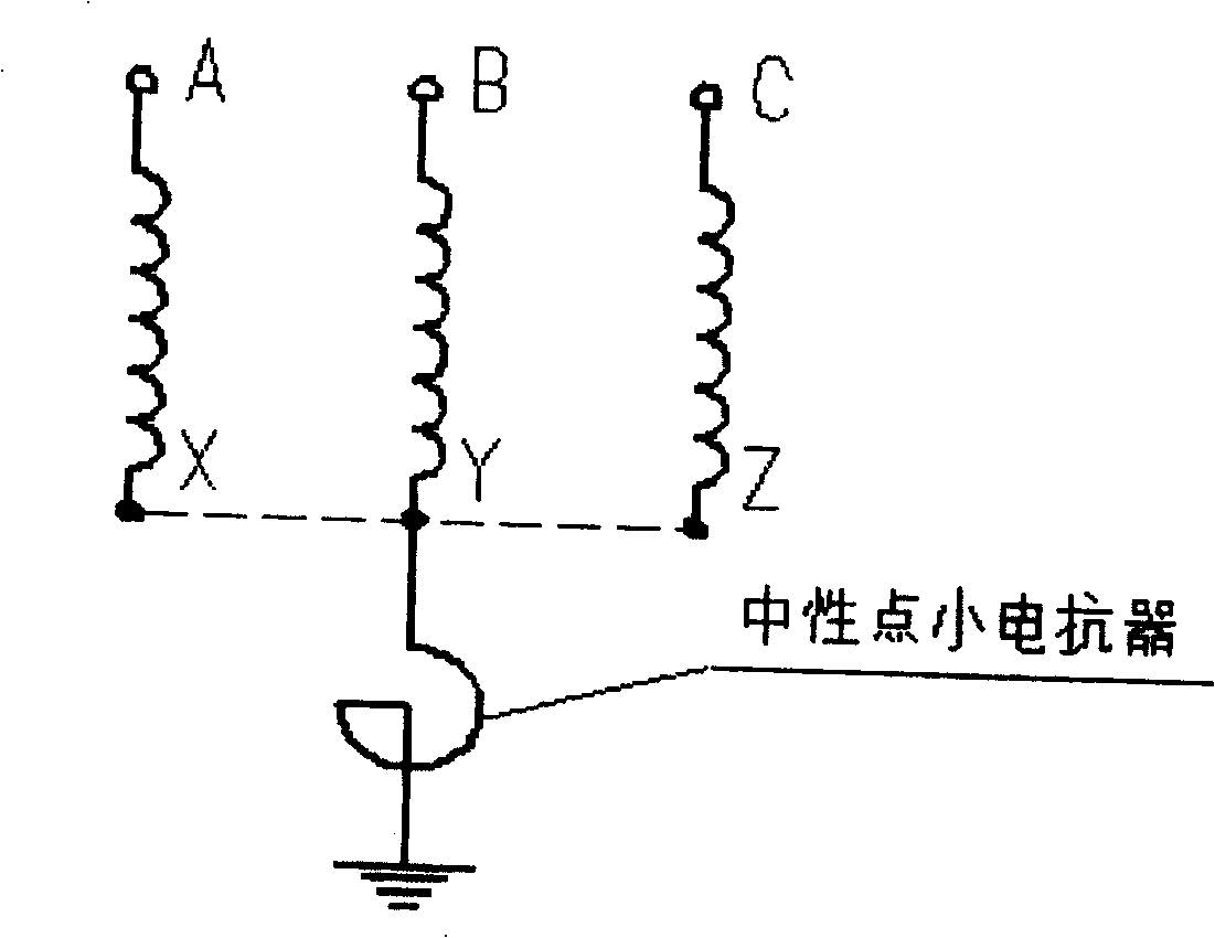AC step controlled parallel reactor device