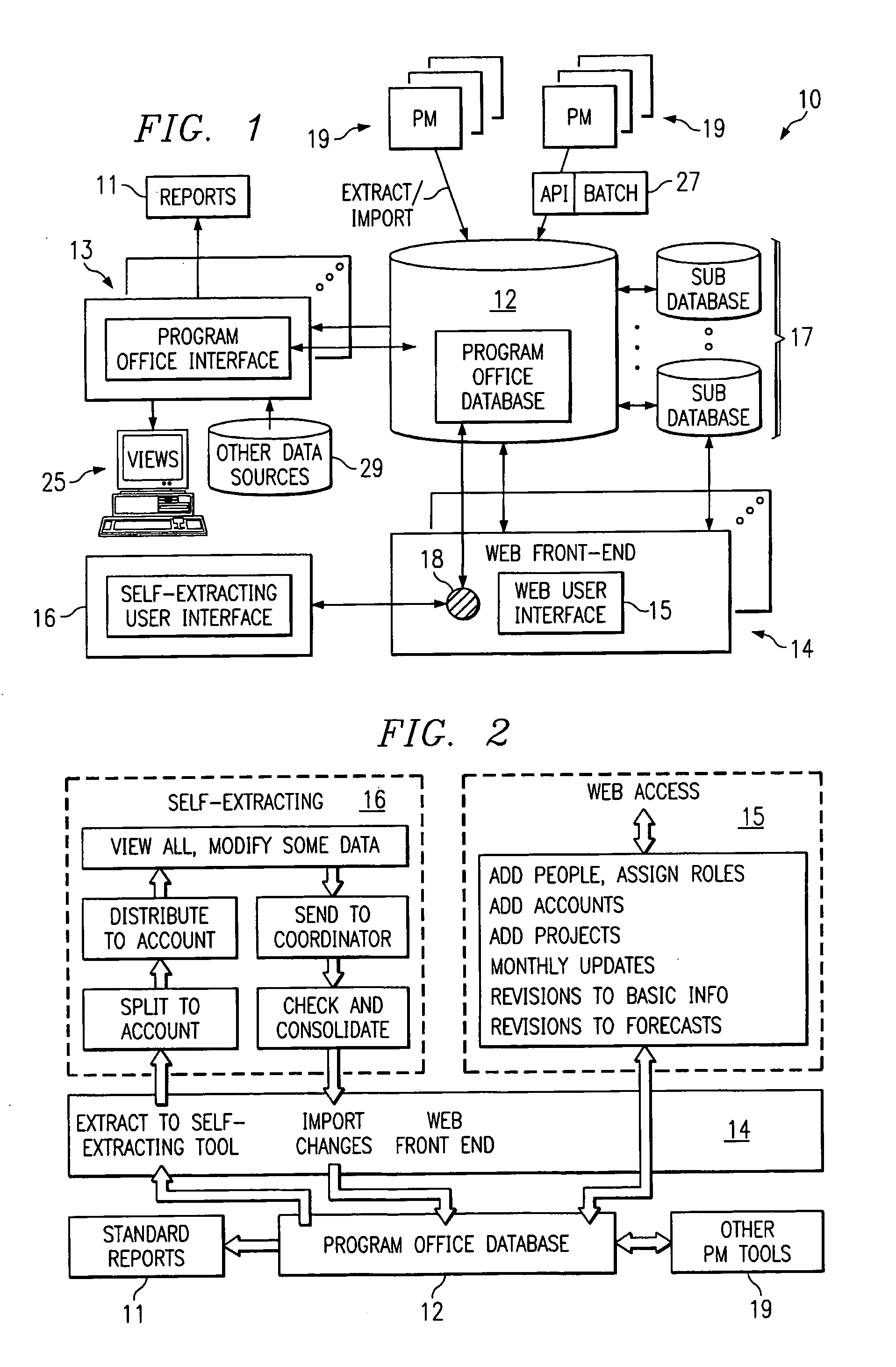System and method of managing an office of programs