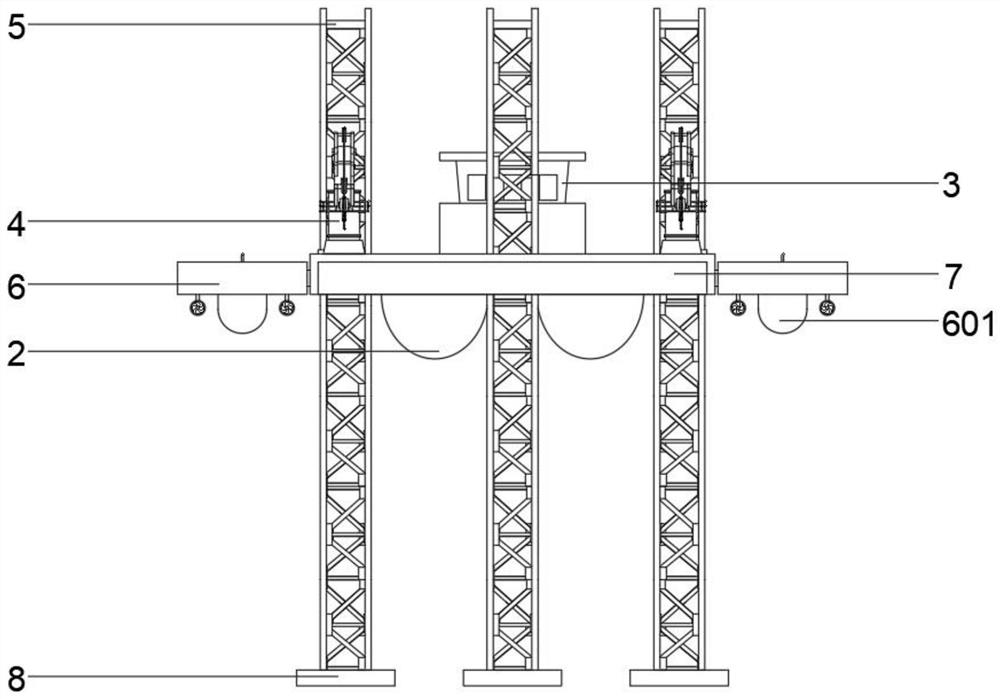 A lifting platform for underwater operation