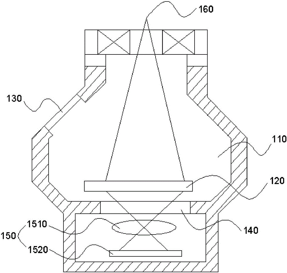 Digital image acquisition device and system of external transmission electron microscope