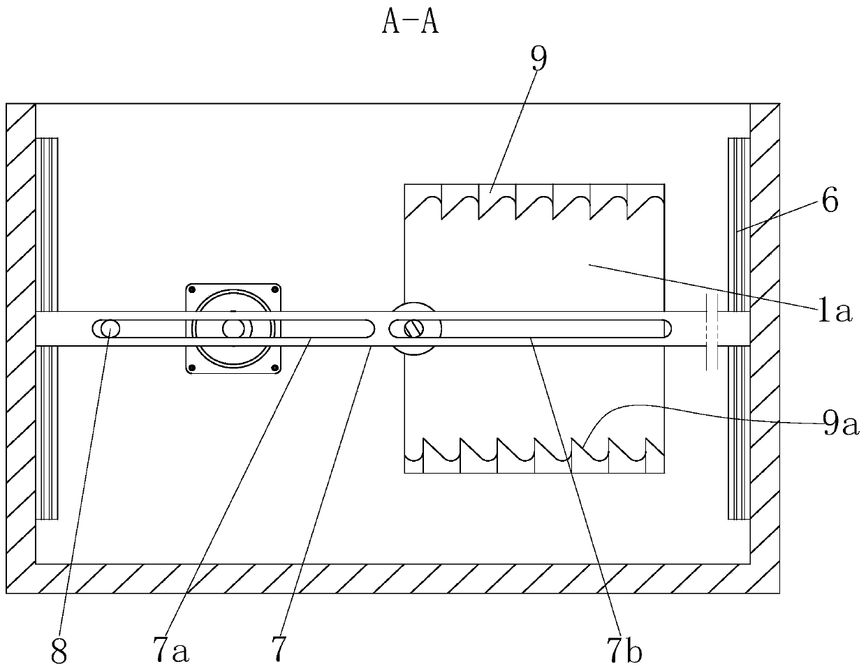 Front end cover surface treatment device for motor production