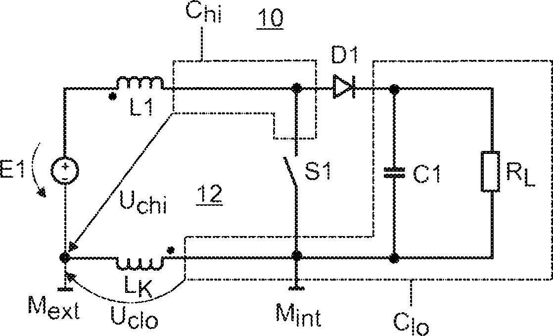 Electronic ballast for operating at least one discharge lamp