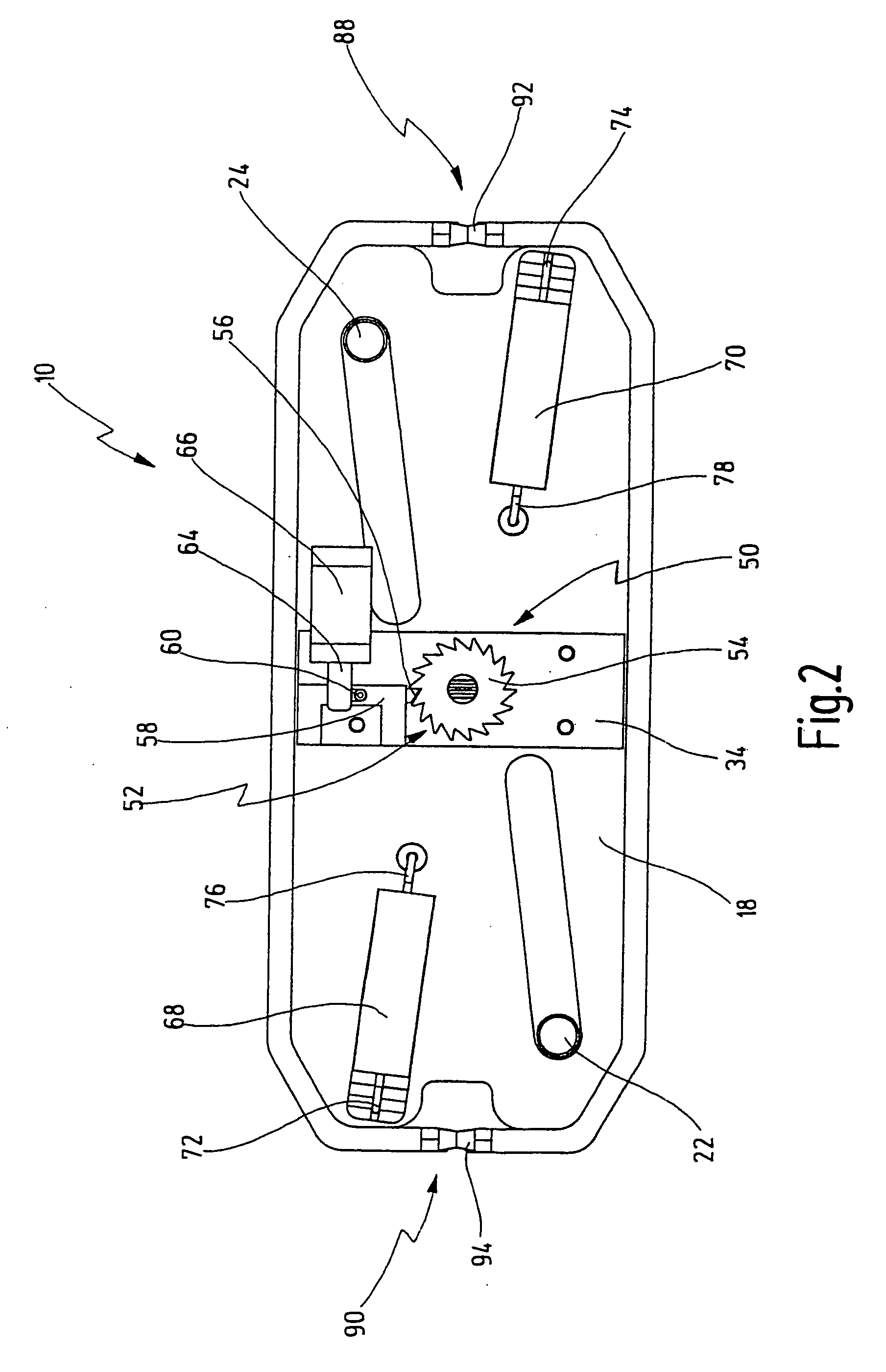 Device for fixing and tensioning at least one pulling thread for applying a neovagina