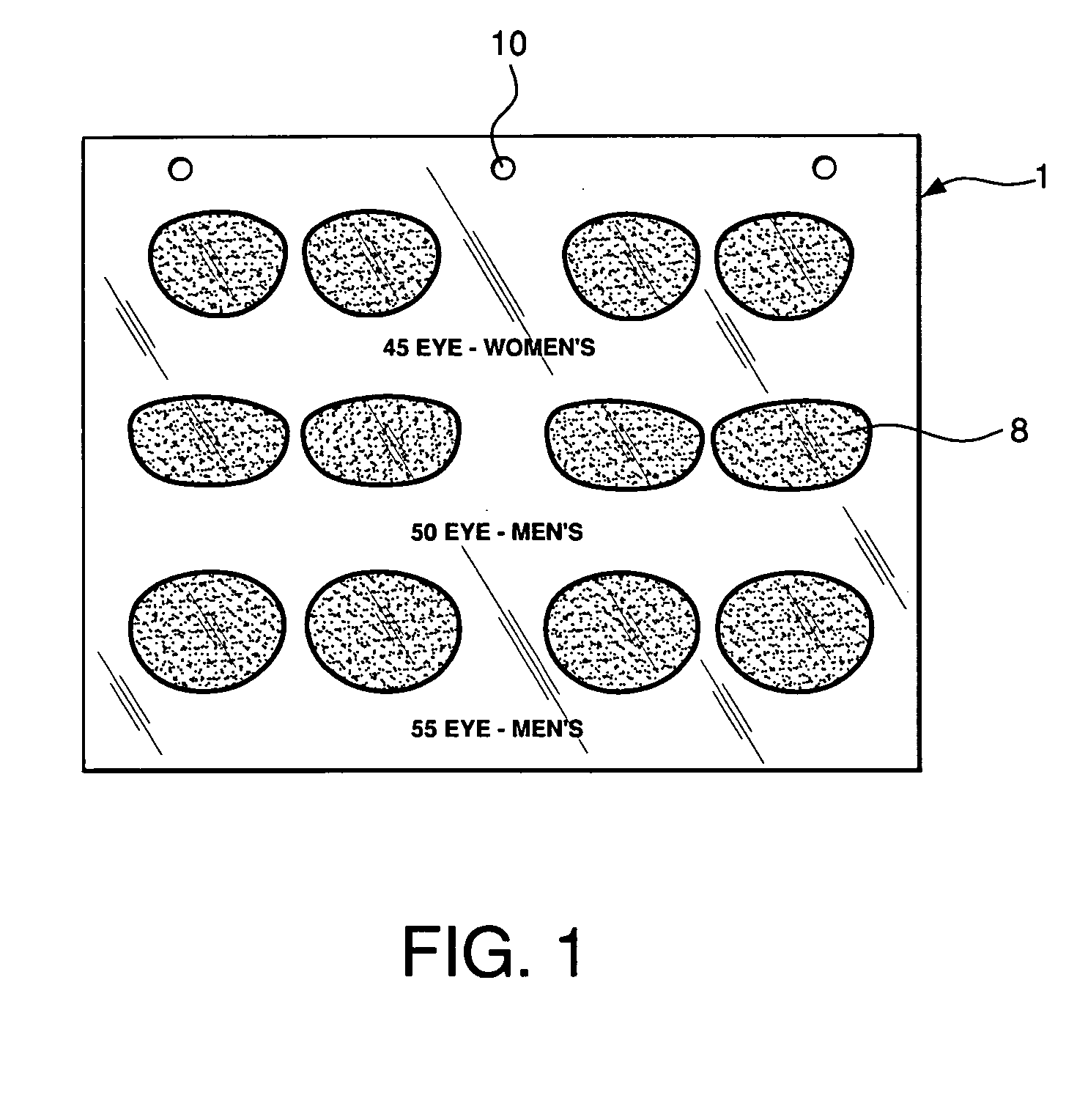 Eyeglass display and demonstration system