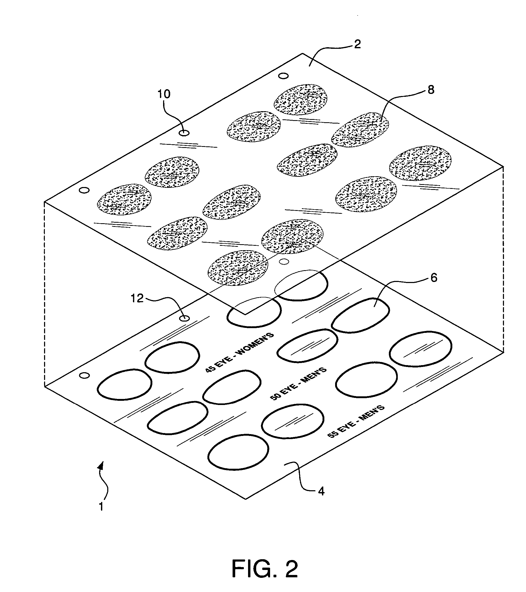 Eyeglass display and demonstration system