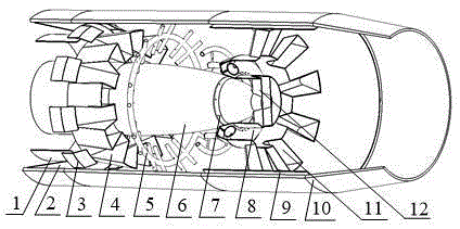 Turbo-based combined cycle engine super combustor