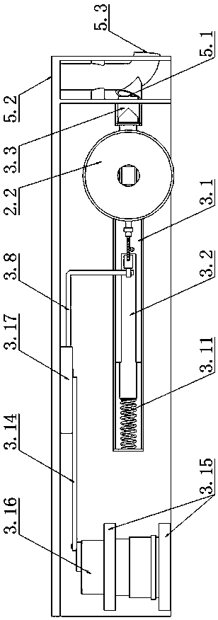 Automatic walnut shell breaking, separating, kernel taking machine and use method thereof