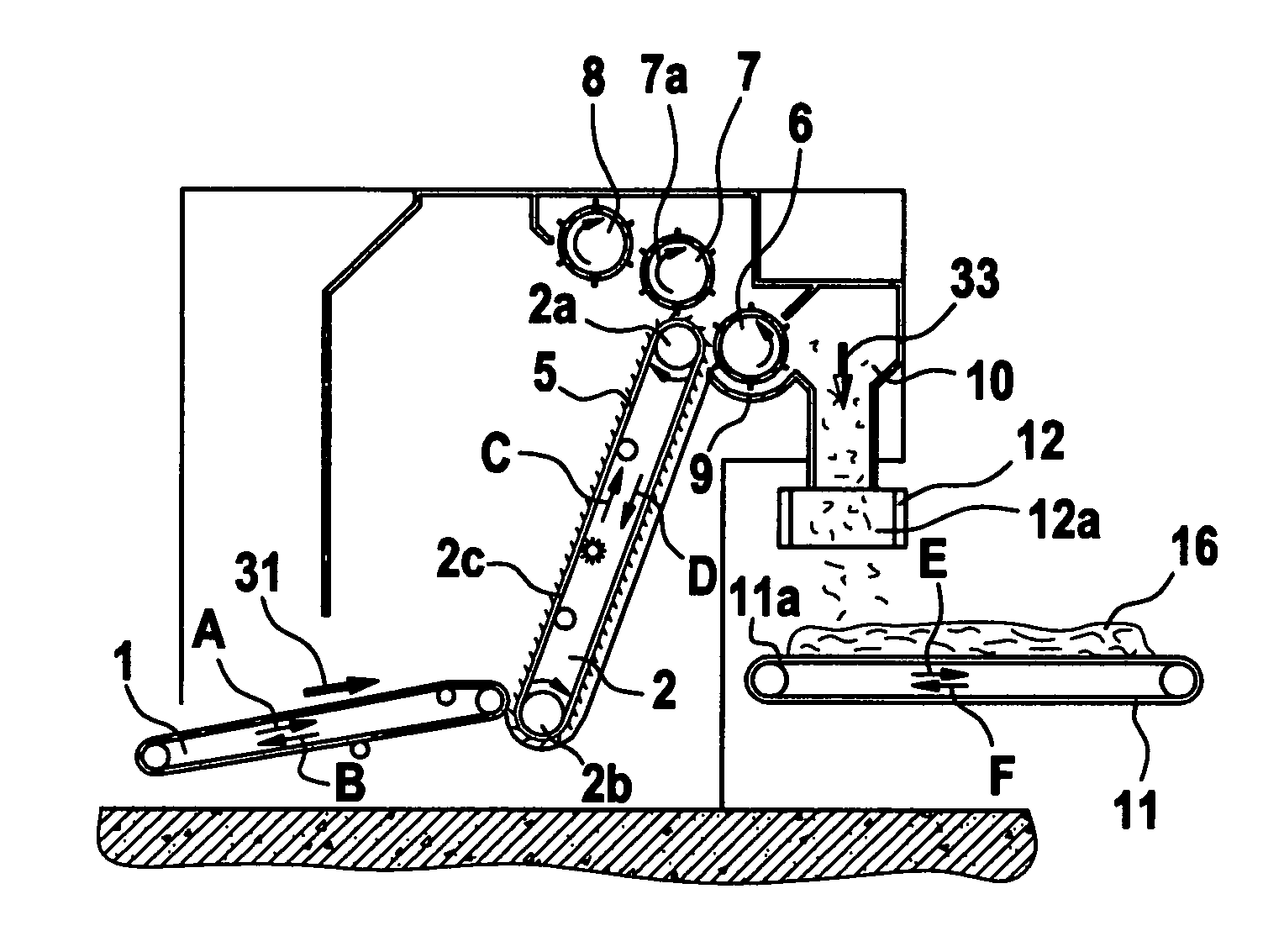 Apparatus for measuring the mass of fibre material passing through a spinning preparation machine or system