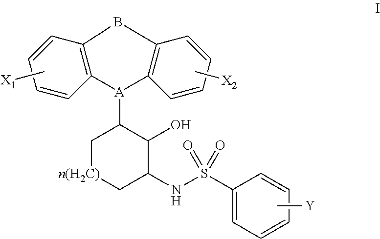Constrained tricyclic sulfonamides