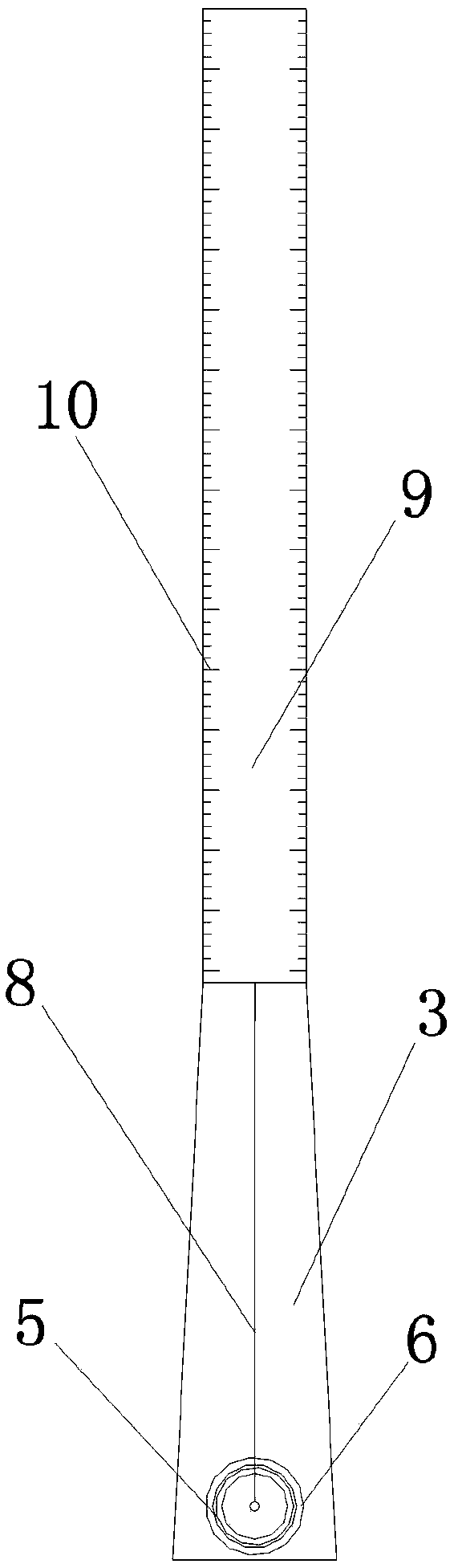 Multifunctional ring-shaped protractor for teaching