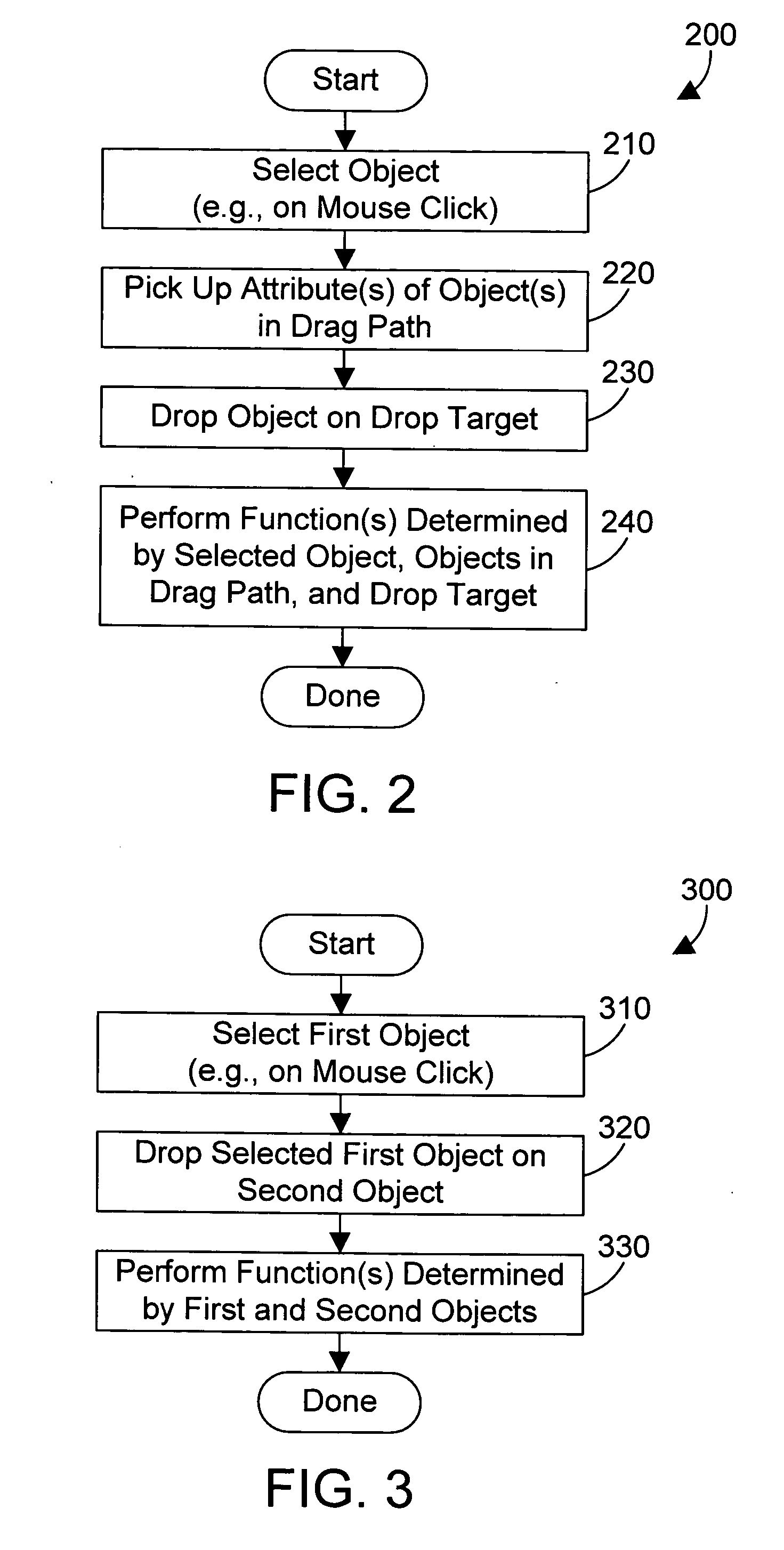 Apparatus and method for pointer drag path operations