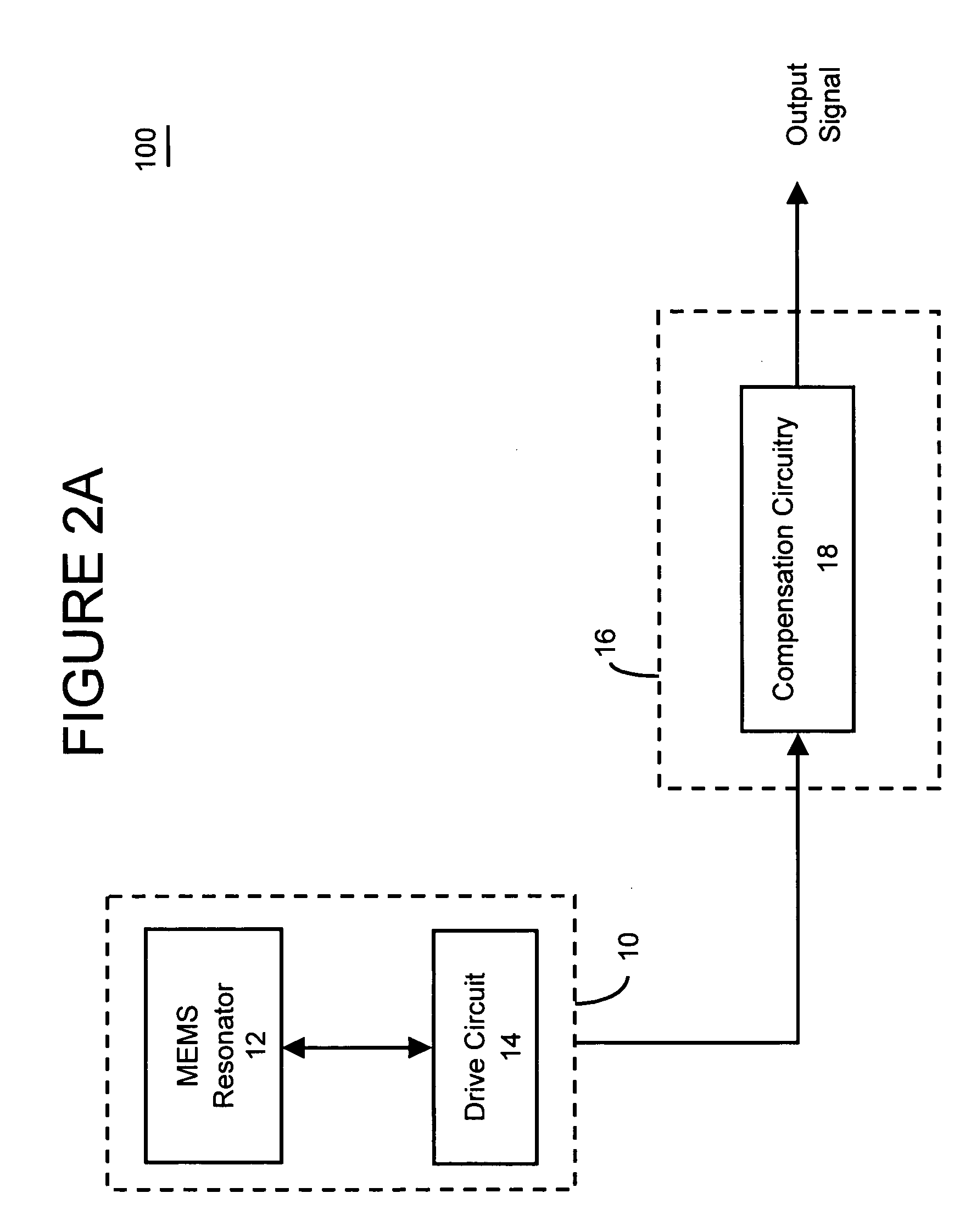 Frequency and/or phase compensated microelectromechanical oscillator