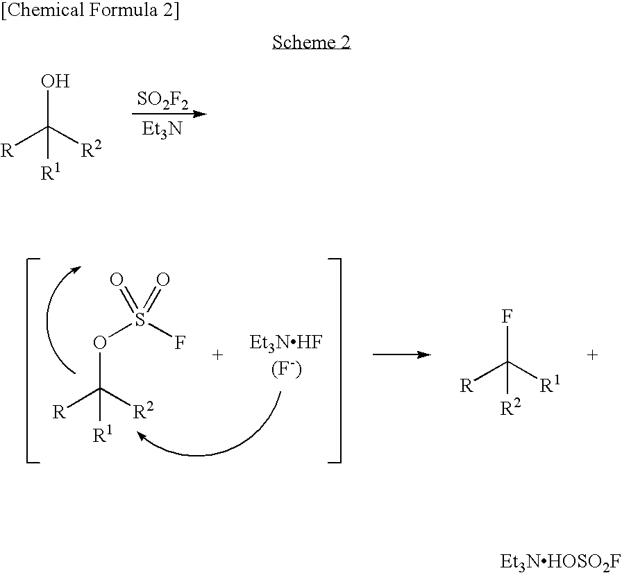 Process for Production of Fluoro Derivative